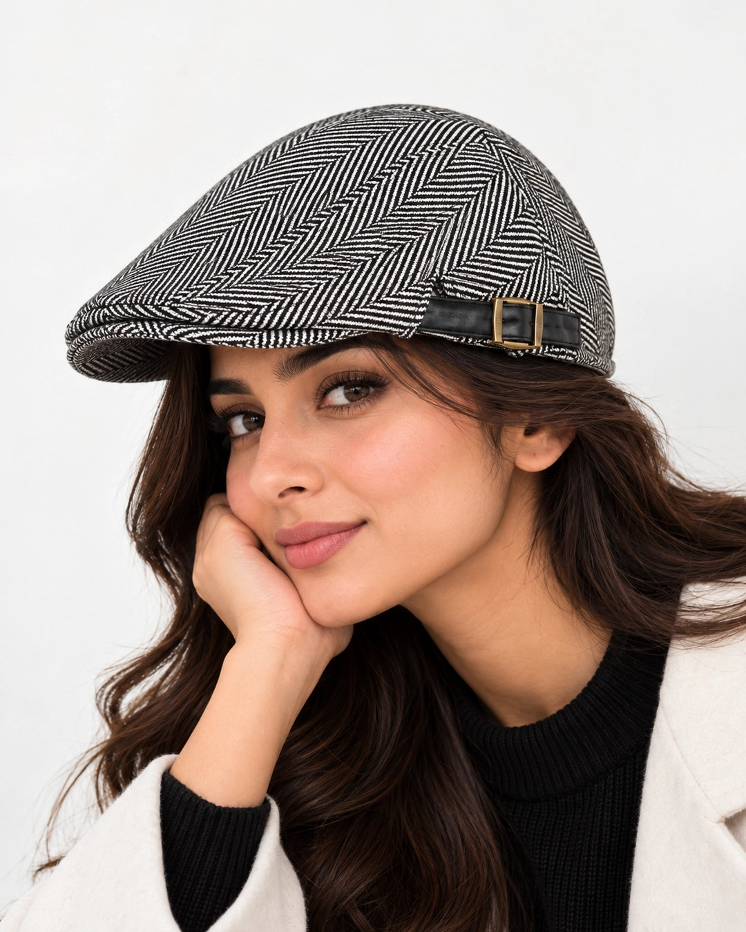 Windsor - Stay Stylish and Warm with Our Winter Padded Ivy Hat - - 65% Cotton and 35% Polyester