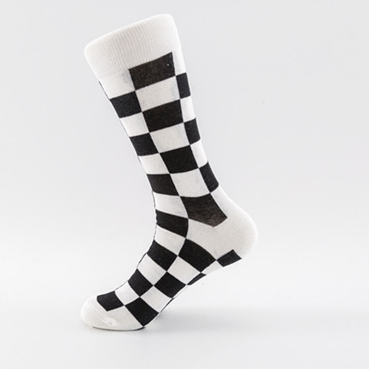 Monochrome Maze - Made from 70% Cotton, 27% Polyester - EU sizes 42 to 47.