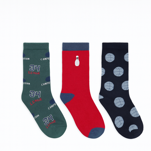 Sports Mania Age 6 - 8 years (Pair of 3)