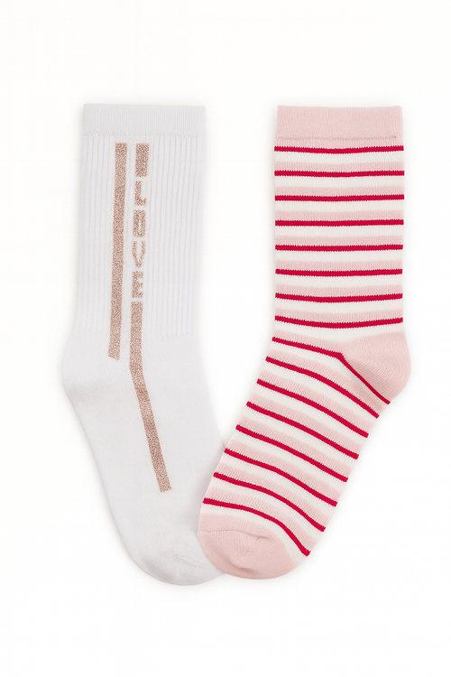 Love Stripe Age 6-8 years (Pair of 2)