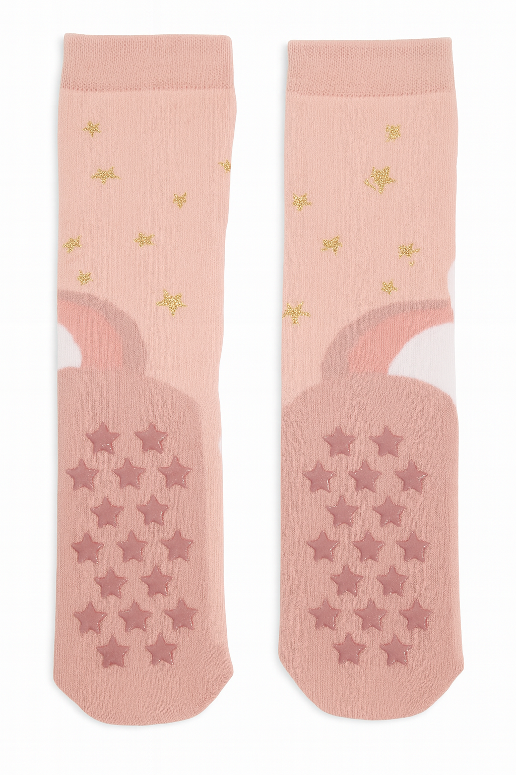 Peach Unicorn Aniti-Slip Age 9-11 years Single Pack