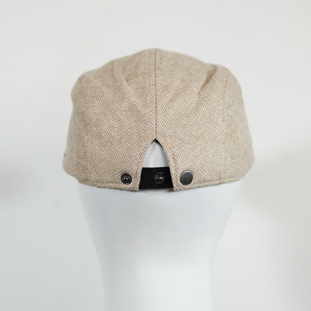 [All Season] Retro Driver Flat Caps (Color : Beige, Size : One Size) - Ideal for summer wear - 80% Cotton 20% polyester - Ultimo