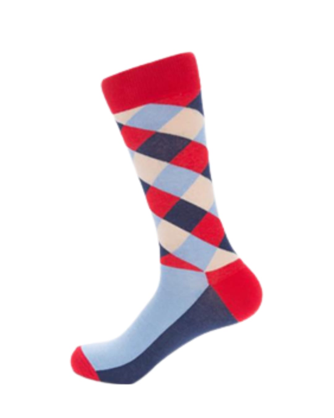 Crimson Checkmate - Made from 70% Cotton, 27% Polyester - EU sizes 42 to 47.