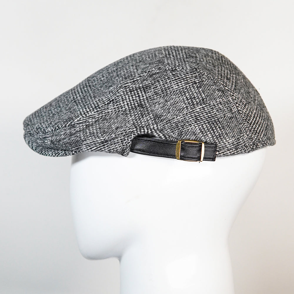 [Winter Padded] The Classic Glen Cap (65% Cotton and 35% Polyester Padded - Headsize 55cm to 58 cm with button to adjust the size) - Ultimo