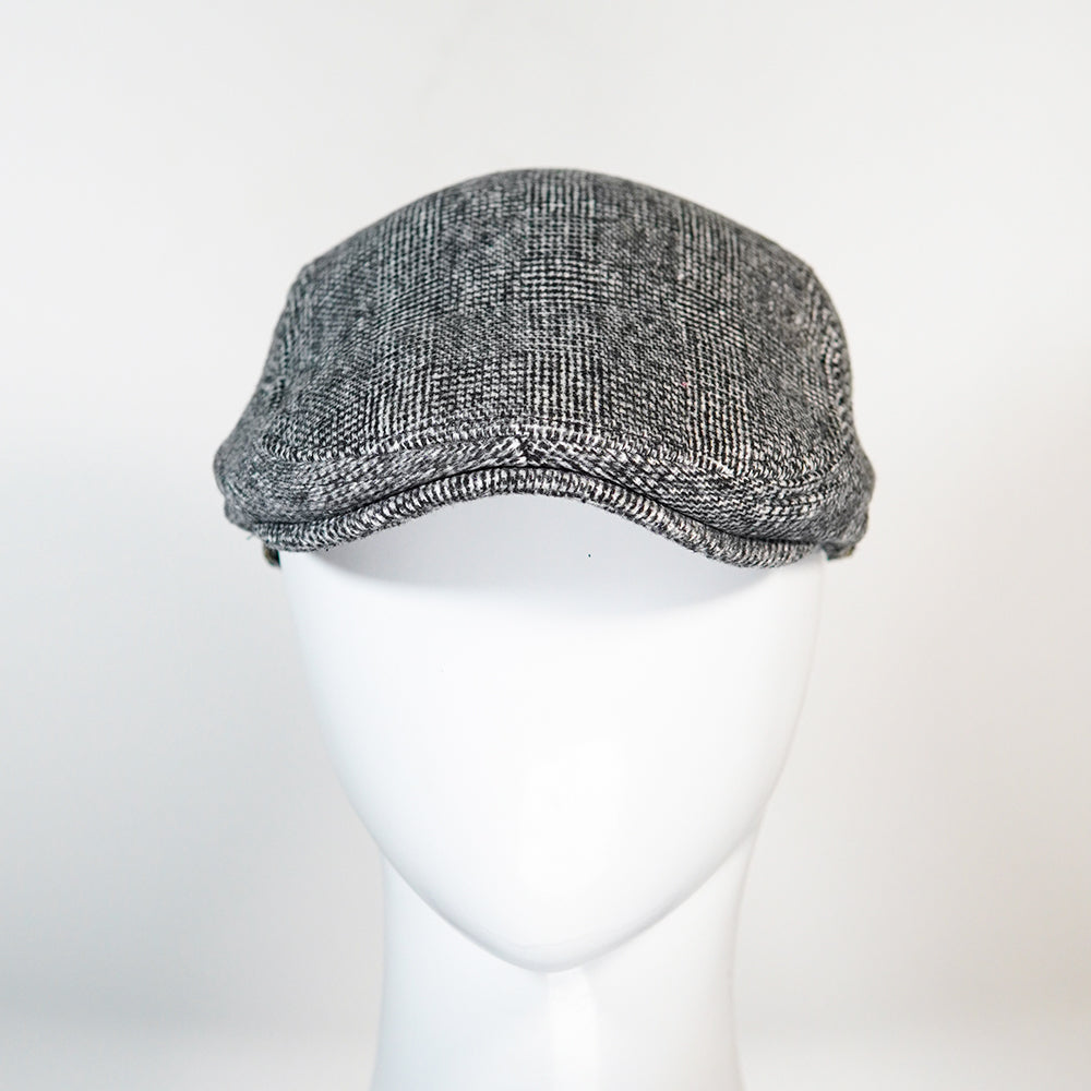 [Winter Padded] The Classic Glen Cap (65% Cotton and 35% Polyester Padded - Headsize 55cm to 58 cm with button to adjust the size) - Ultimo