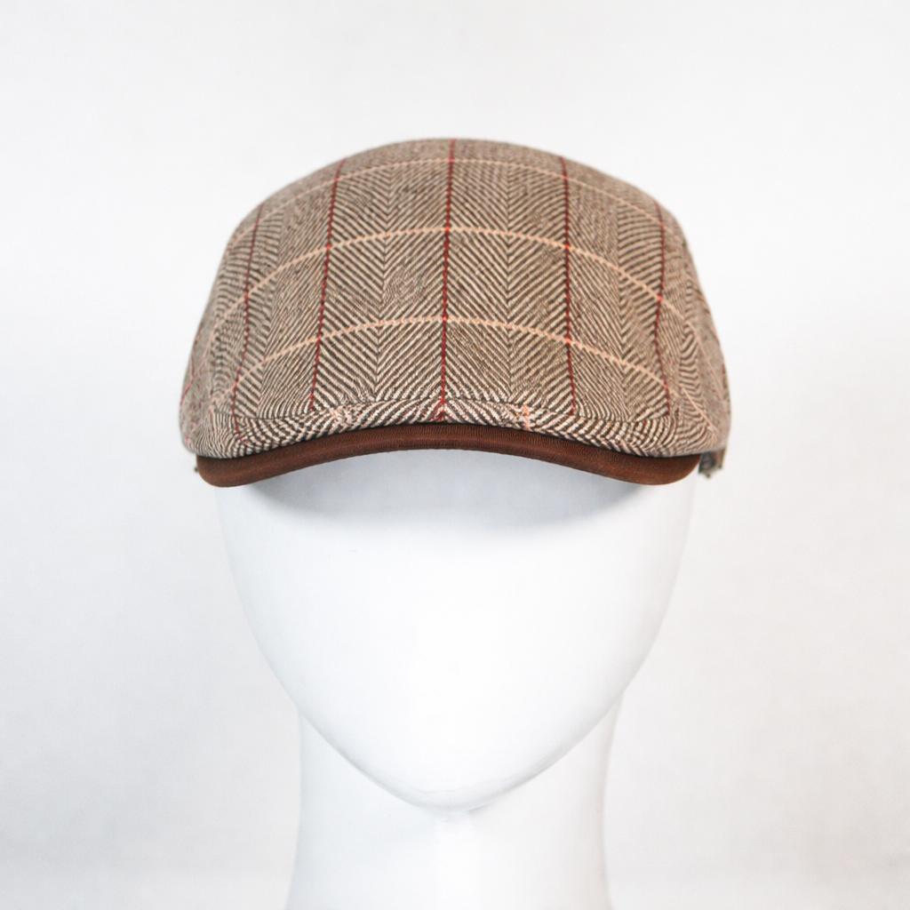 [All Seasons] The Heritage Cap (35% Cotton and 65% Polyester Non - Padded - Headsize 55cm to 58 cm with belt to adjust the size) - Ultimo