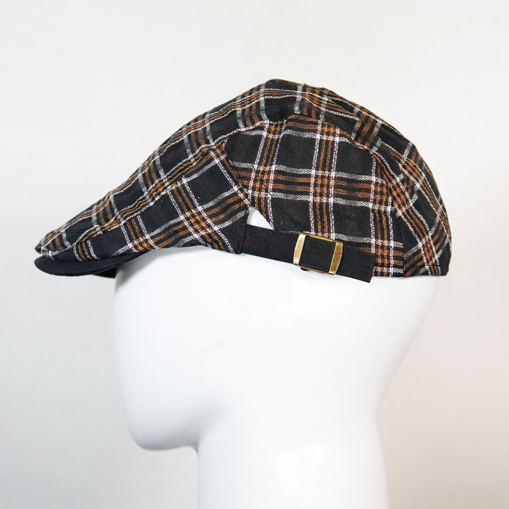 [Summers] Vintage Check Ivy (80% Cotton and 20l% Polyester Padded - Headsize 55cm to 58 cm with belt to adjust the size) - Ultimo