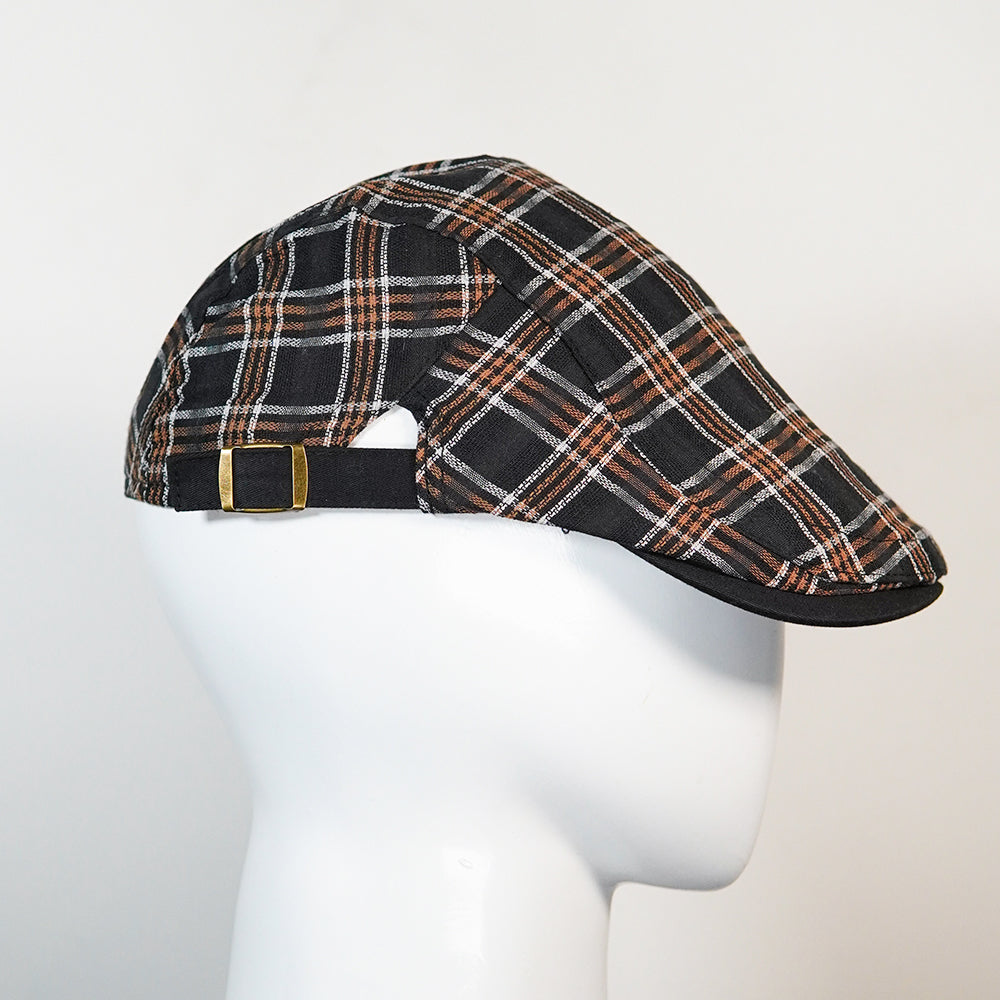 [Summers] Vintage Check Ivy (80% Cotton and 20l% Polyester Padded - Headsize 55cm to 58 cm with belt to adjust the size) - Ultimo