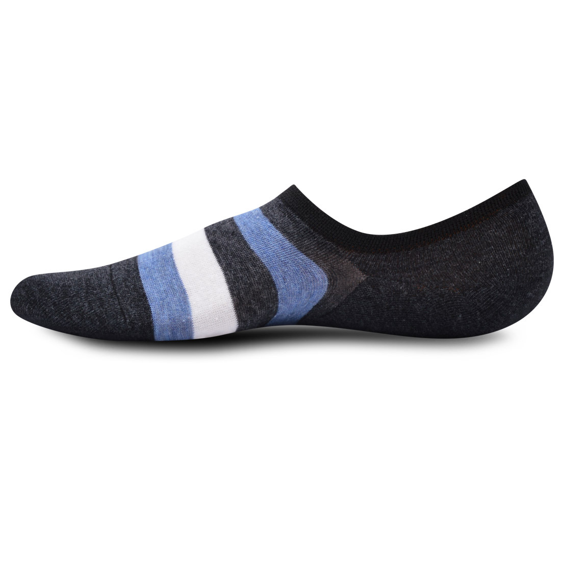 BnB - No Show Socks Thin Silicone Anti-Slip Cotton Socks (Set of 5 pairs) - Ultimo
